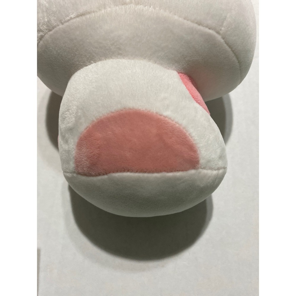 Mewaii Strawberry Cow Plush White Pink Kawaii Stuffed Animal Toy Pillow 8 Inch - Picture 3 of 8